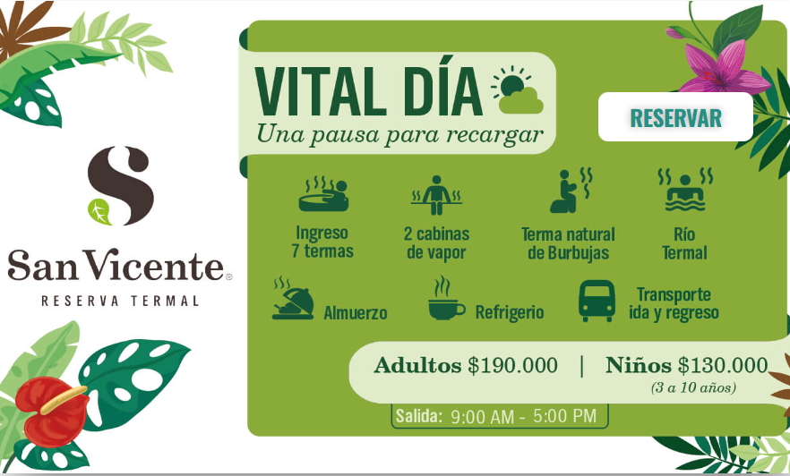 Vital Dia-termales-san-vicente - Planes Turísticos
