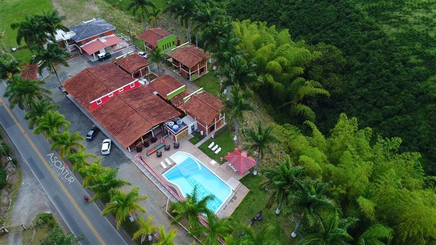 vista aerea de Hotel Palmas de Santa Elena
